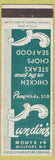 Matchbook Cover - Lundin's Millport NY low phone #