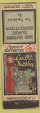 Matchbook Cover - Beck Brothers gas New Providence PA DQ