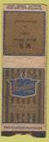 Matchbook Cover - Florsheim Shoes Hammond IN DQ BOBTAIL