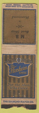 Matchbook Cover - Florsheim Shoes Hammond IN DQ BOBTAIL