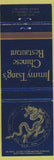 Matchbook Cover - Jimmy Tsang's Chinese Restaurant Pittsburg PA