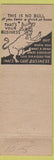 Matchbook Cover - Village Inn French Village MO? Girlie