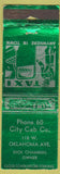 Matchbook Cover - City Cab taxi low phone # WEAR