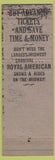 Matchbook Cover - Kansas State Fair 1956 Hutchinson WEAR