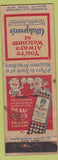 Matchbook Cover - Walgreen's Drugs Peau Doux Shaving Cream DQ WORN