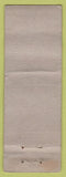 Matchbook Cover - Hotel Brooks Brattleboro VT DQ POOR