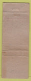 Matchbook Cover - Music Lounge Berwyn IL ARROW WORN