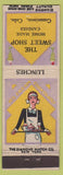 Matchbook Cover - Sweet Shop Gunnison Colorado deco girlie DQ