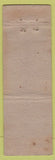 Matchbook Cover - E&K Sales South Bend Vending Safety First Manhattan WORN