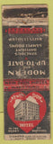 Matchbook Cover - New Dom Hotel Hartford CT DQ POOR