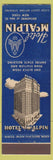 Matchbook Cover - Hotel McAlpin New York City