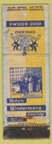 Matchbook Cover - Hotel Windermere Chicago IL DQ WORN