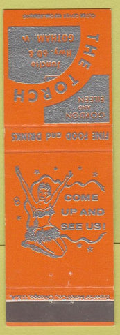 Matchbook Cover - The Torch Gotham WI girlie