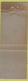 Matchbook Cover - Hall's Fountain DQ WORN