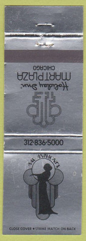 Matchbook Cover - Holiday Inn Mart Plaza Chicago IL girlie WEAR