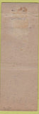 Matchbook Cover - Hotels Havana Cuba New York City Boston DQ