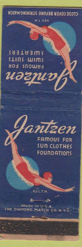 Matchbook Cover - Jantzen Swimsuits girlie WEAR