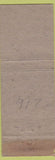 Matchbook Cover - Jantzen Swimsuits girlie WEAR