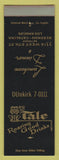 Matchbook Cover - Lion's? Tale Los Angeles CA SAMPLE