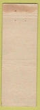 Matchbook Cover - Royal Blue Cabs taxi low phone Juneau AK WORN