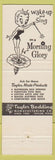 Matchbook Cover - Morning Glory Mattresses Taylor TX girlie back