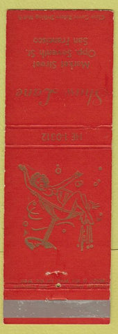 Matchbook Cover - Shaw Lane San Francisco CA girlie