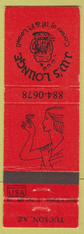 Matchbook Cover - JW's Lounge Tucson AZ girlie