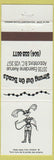 Matchbook Cover - Strung Out on Beads Abbotsford BC girlie