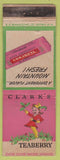 Matchbook Cover - Clark's Teaberry Gum wear