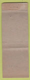 Matchbook Cover - Clark's Teaberry Gum wear