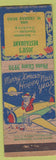 Matchbook Cover - Josie's Restaurant Chicago IL ARROW Christmas WEAR