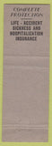 Matchbook Cover - Guarantee Mutual Life Insurance Hector MN low phone #