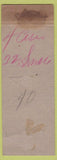 Matchbook Cover - Illiana Hotel Whiting IN SAMPLE