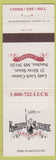 Matchbook Cover - Lady Luck Casino Natchez MS girlie