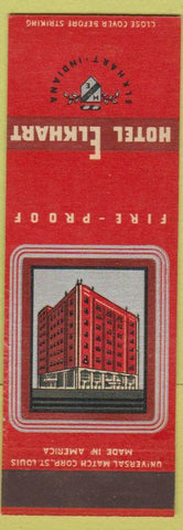 Matchbook Cover - Hotel Elkhart IN SAMPLE