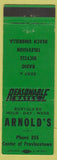 Matchbook Cover - Arnold's Rentals Provincetown MA low phone #