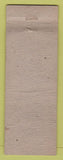 Matchbook Cover - Radio Cabs Taxi low phone # Chanute