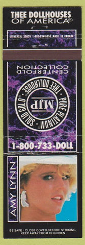 Matchbook Cover - Dollhouse Strip Clubs Amy Lynn chain girlie