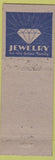 Matchbook Cover - Lambdin's Jewelry Longview low phone WORN