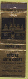 Matchbook Cover - Cortez Auto Court Harrisonville MO low phone #