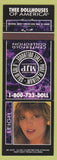 Matchbook Cover - Dollhouse Strip Clubs Leigh chain girlie