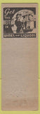 Matchbook Cover - PJ Caverzagie Rexall Drugs Falls City NE low phone #