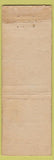 Matchbook Cover - Mulberry Supply Mill Mine Mulberry FL low phone # WORN