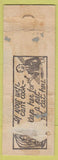 Matchbook Cover - Carney Riely Lunch Tomas WI low phone # WORN