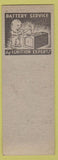 Matchbook Cover - Wolff Briard General Repair Norfolk NE low phone SAMPLE