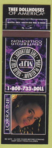 Matchbook Cover - Dollhouse Strip Clubs Lorraine chain girlie