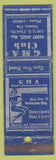 Matchbook Cover - GMA Club Miami FL girlie