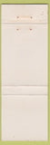 Matchbook Cover - Golden Light Matches girlie