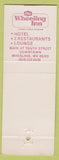 Matchbook Cover - Fabulous Fanny's Restaurant Elby's Wheeling WV girlie