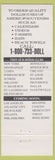 Matchbook Cover - Dollhouse Strip Clubs Marjorie chain girlie